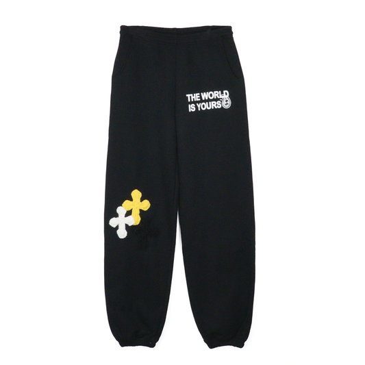 YARN 3D Cross Logo Sweat pants