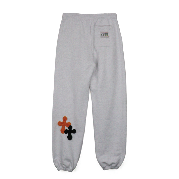 Y.A.R.N 3D Cross Logo Sweat pants
