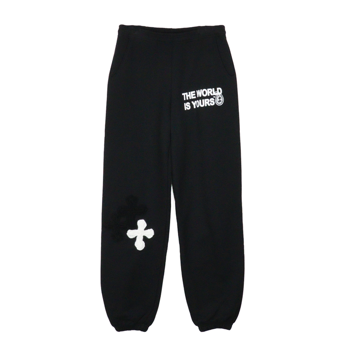 Y.A.R.N 3D Cross Logo Sweat pants