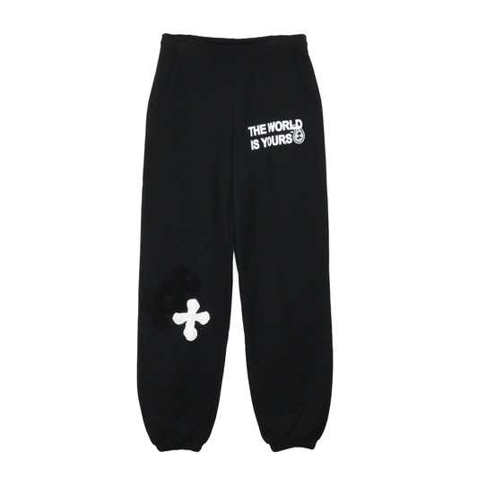 YARN 3D Cross Logo Sweat pants