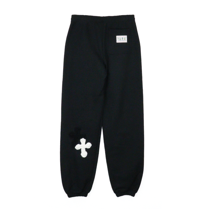 Y.A.R.N 3D Cross Logo Sweat pants