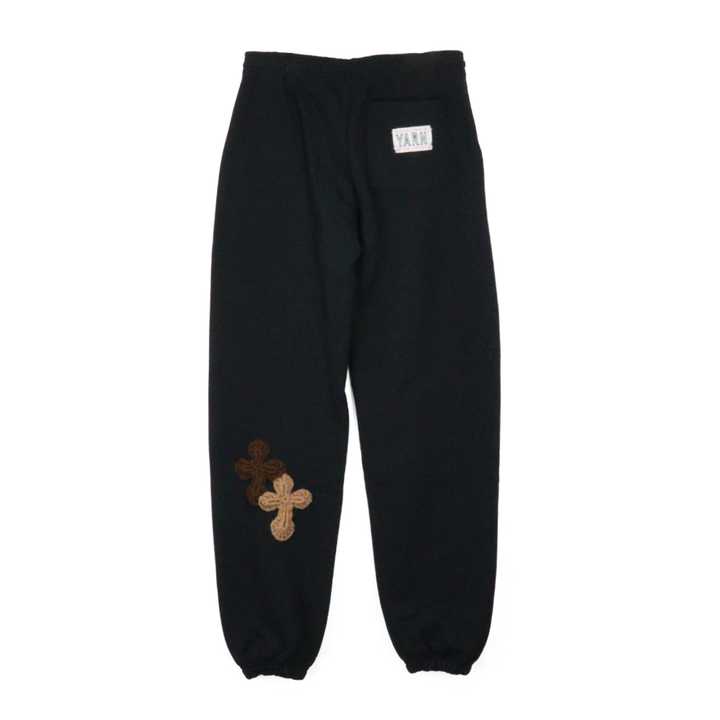 Y.A.R.N 3D Cross Logo Sweat pants