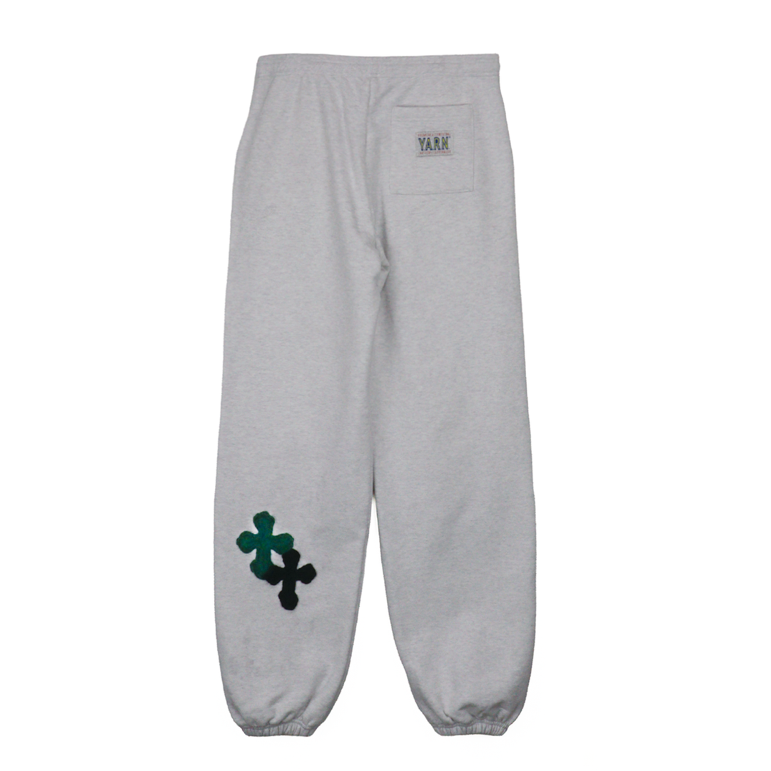 Y.A.R.N 3D Cross Logo Sweat pants