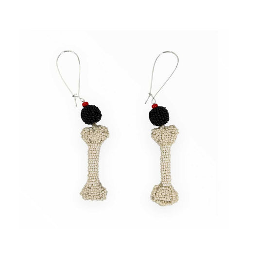 Walter Van Beirendonck - Bones earrings