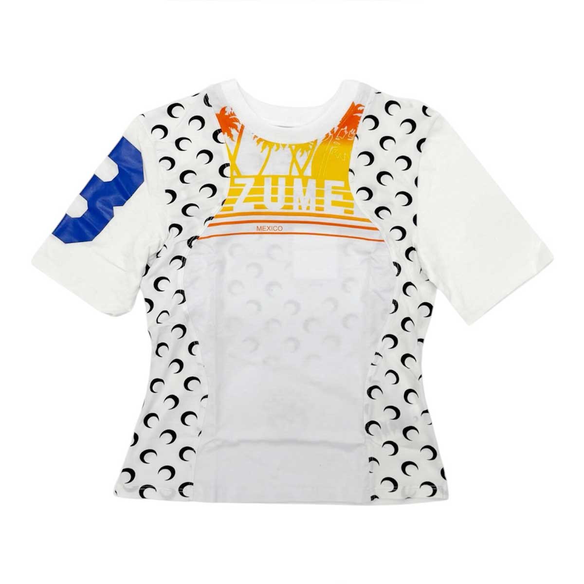 Marine serre(マリーンセル) | UPCYCLED Graphic Jersey Baby Fit T