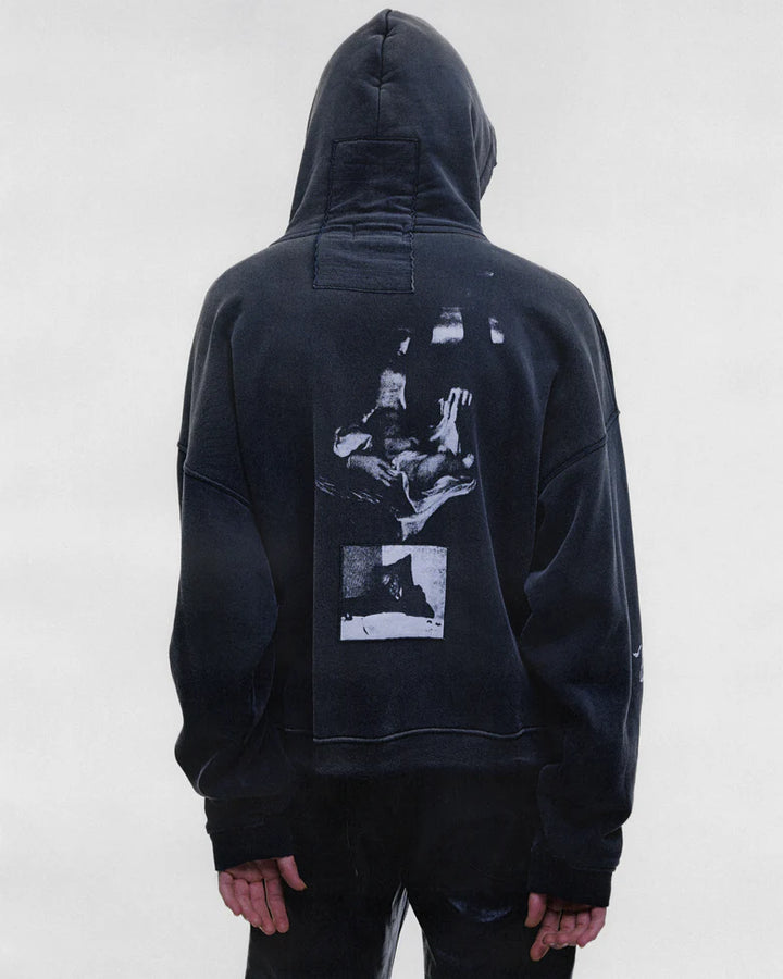 LENIN'S NAP TIME ASSEMBLAGE ZIP HOODIE