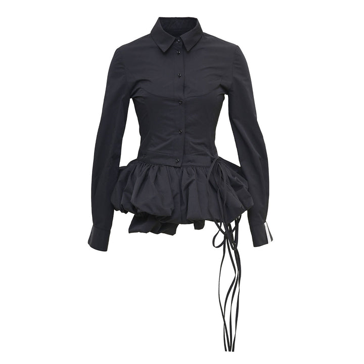 Rokh - BUTTONED PEPLUM SHIRTS