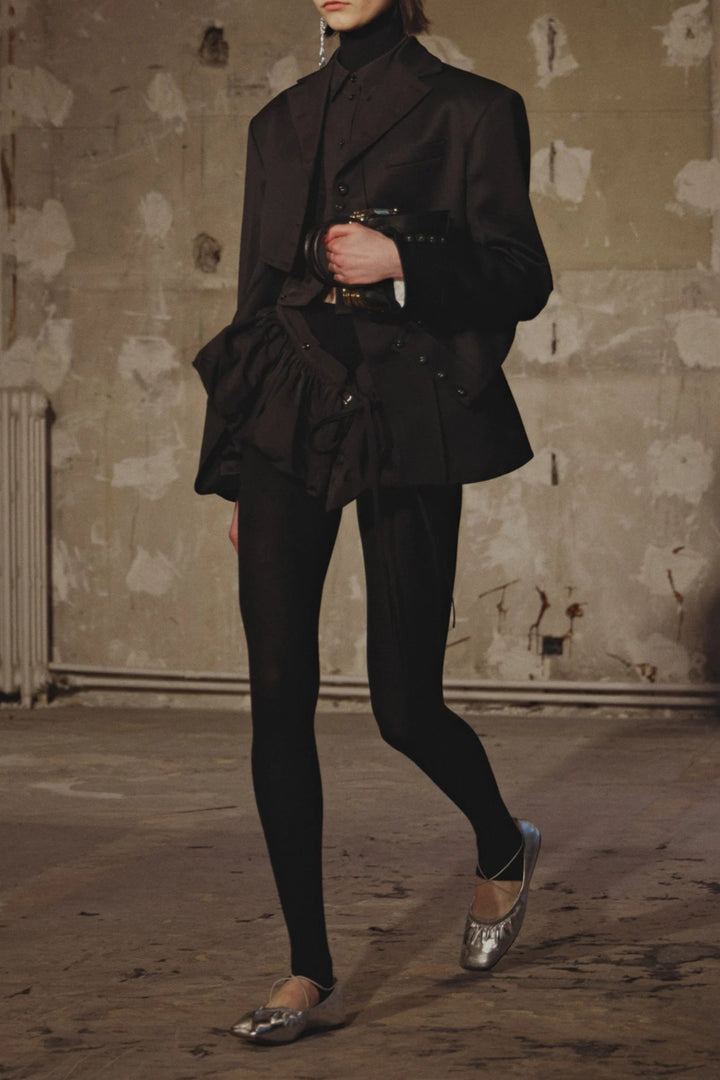 Rokh - BUTTONED PEPLUM SHIRTS