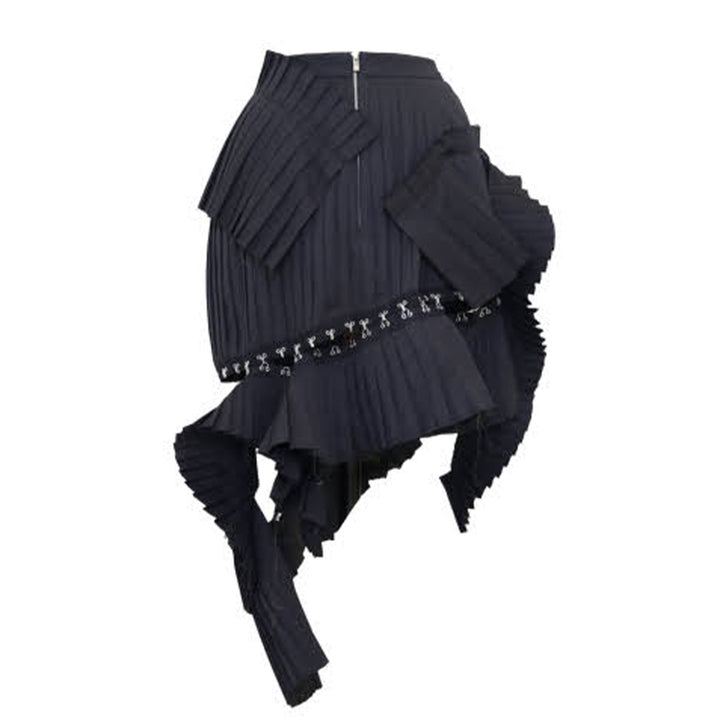 BROKEN PLEATS SKIRT