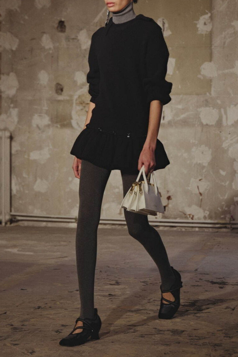 Rokh - DETACHABLE PEPLUM KNIT