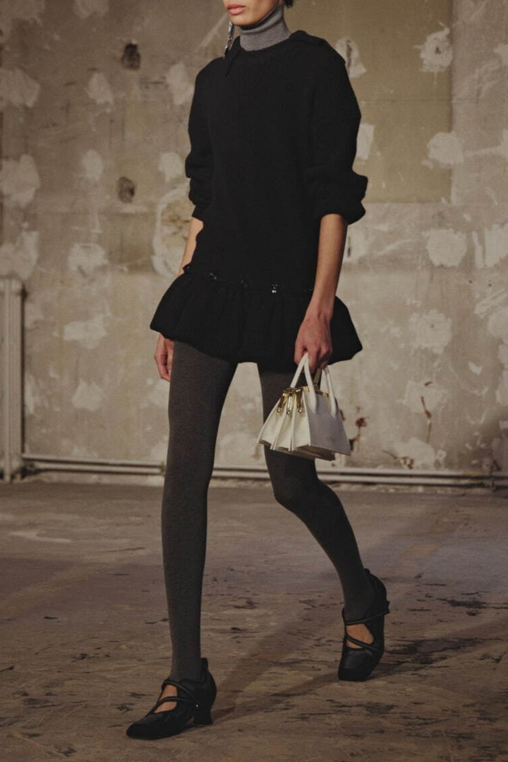 Rokh - DETACHABLE PEPLUM KNIT
