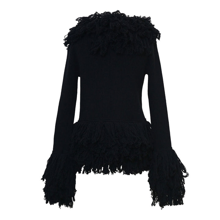 Rokh - FRINGED EDGE CARDIGAN