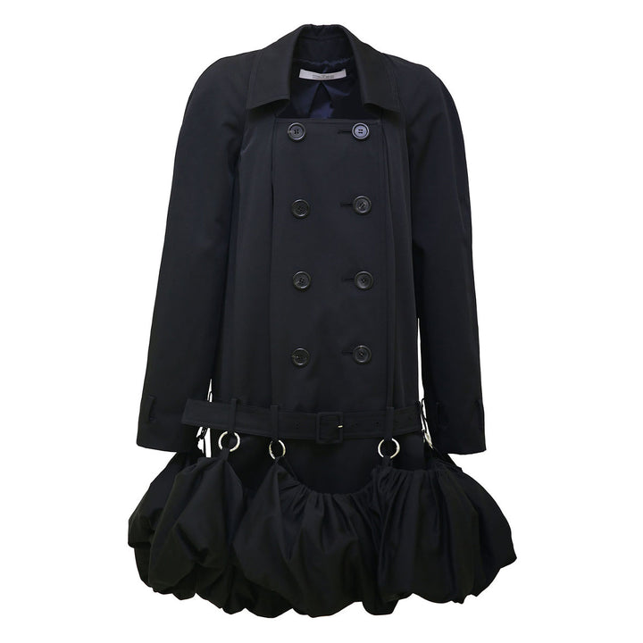 Rokh - PUFF HEM TRENCH DRESS
