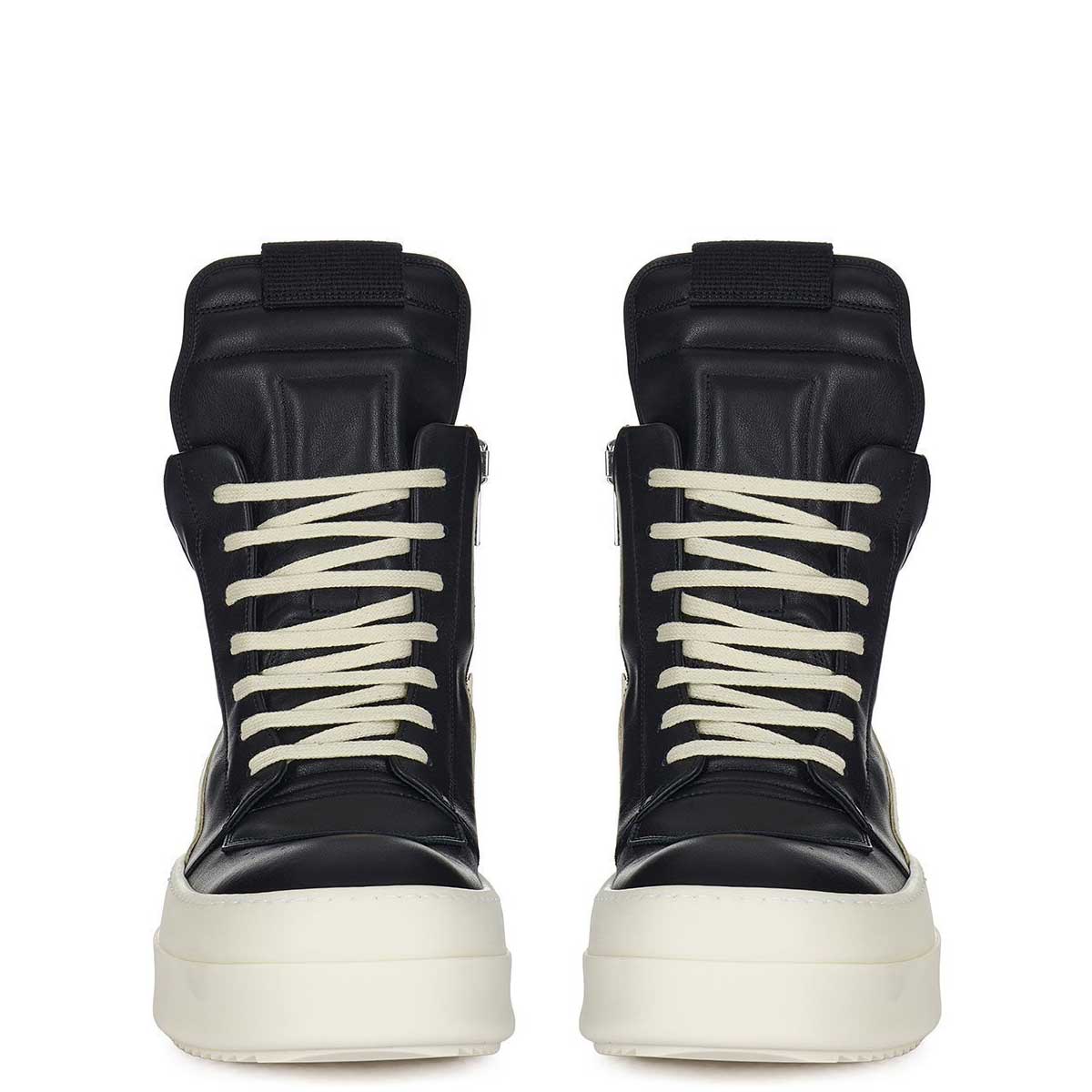 その他 Mega Bumper Geobasket Black inspired Rick Owens Mega Bumper Geobasket LCO Leather All Black – LESS 17