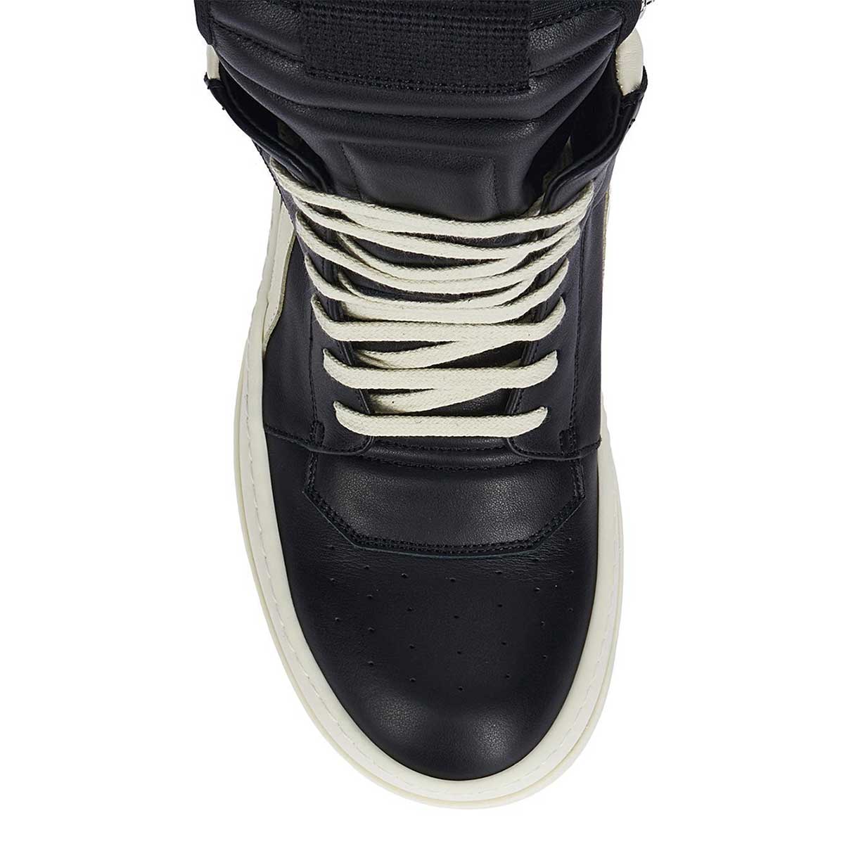 その他 Mega Bumper Geobasket Black inspired Rick Owens Mega Bumper Geobasket LCO Leather All Black – LESS 17