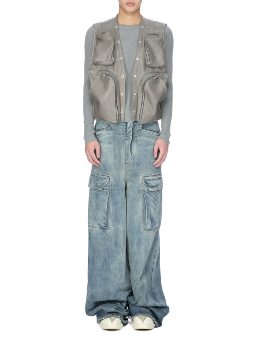 Rick Owens (リック・オウエンス) | MASTODON FIRBANKS デニムカーゴパンツ