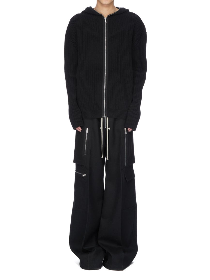 Rick Owens - ZIPPED HOODIE