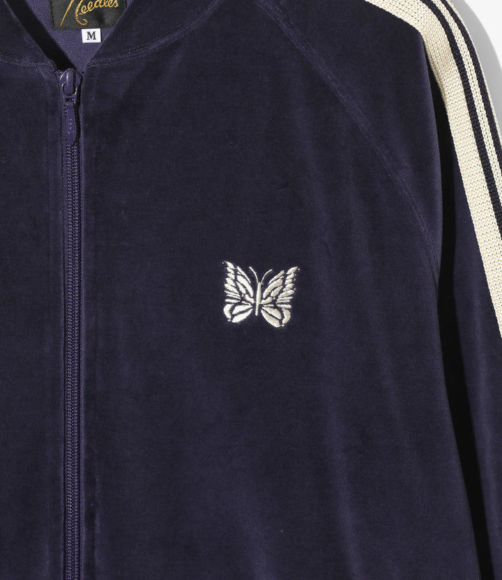 Needles - Rib Collar Track Jacket - C/PE Velour