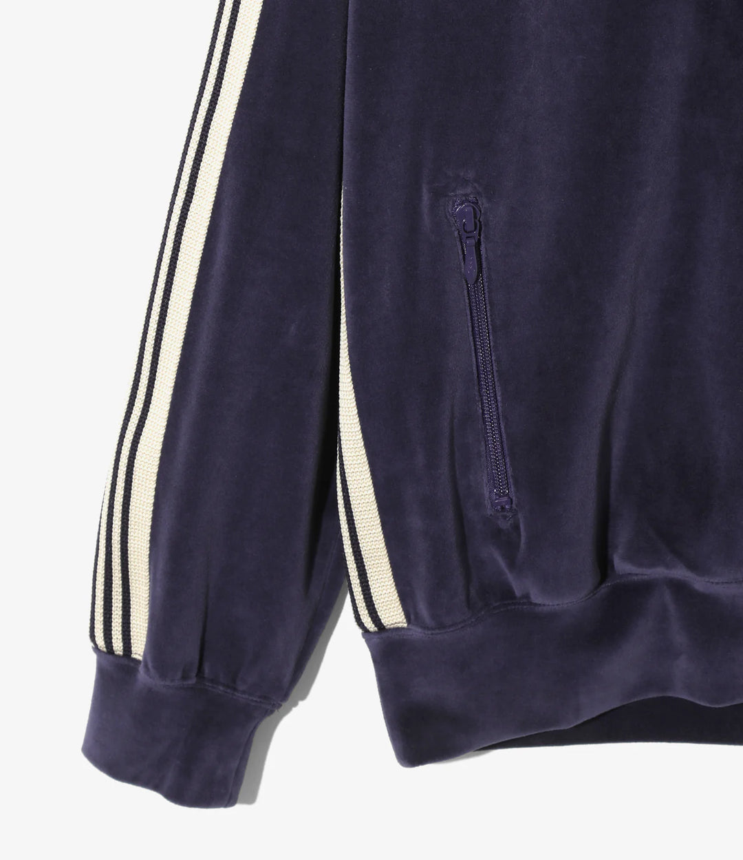 Needles - Rib Collar Track Jacket - C/PE Velour