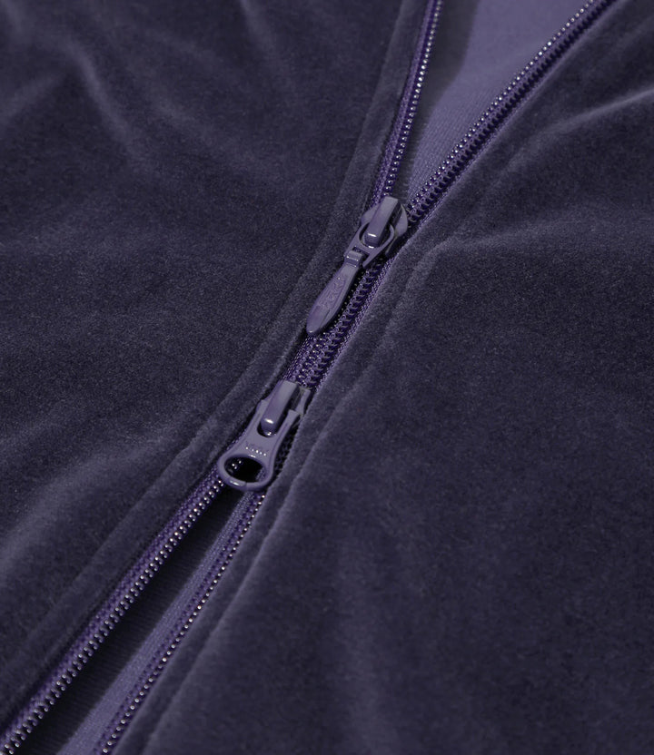 Needles - Rib Collar Track Jacket - C/PE Velour