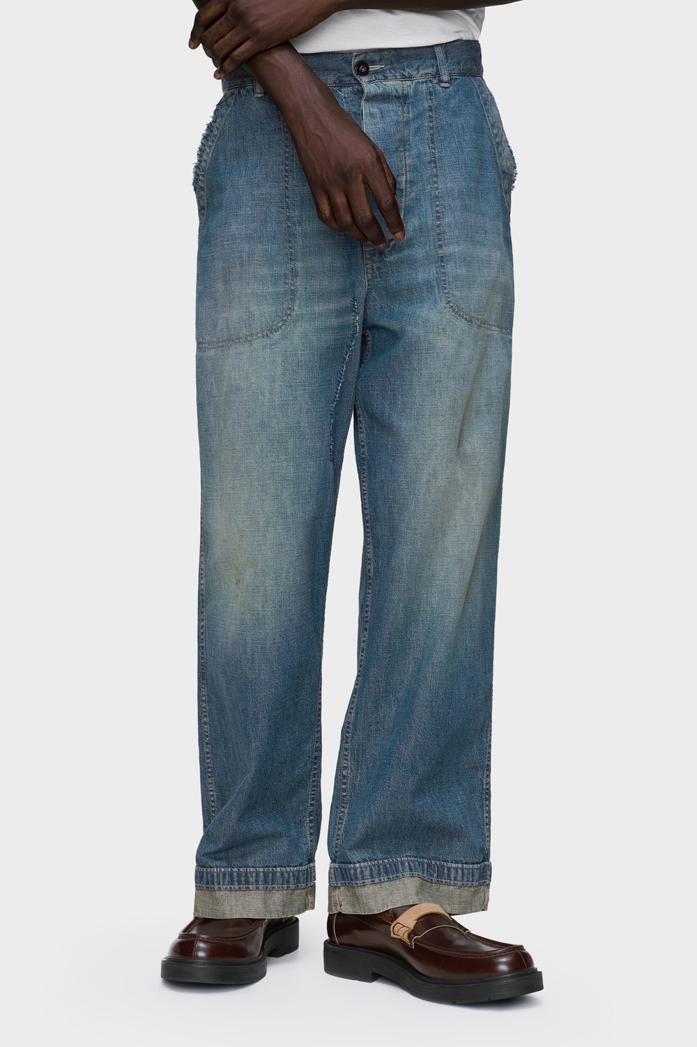 Maison Margiela - ワイドレッグ ジーンズ