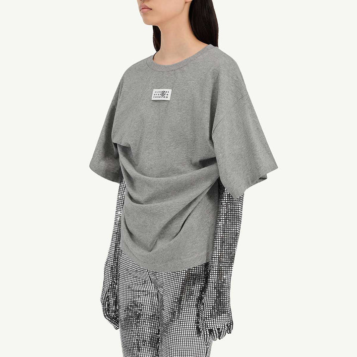 Cotton T-shirt with gloves