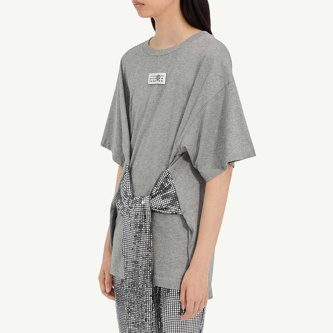 Cotton T-shirt with gloves