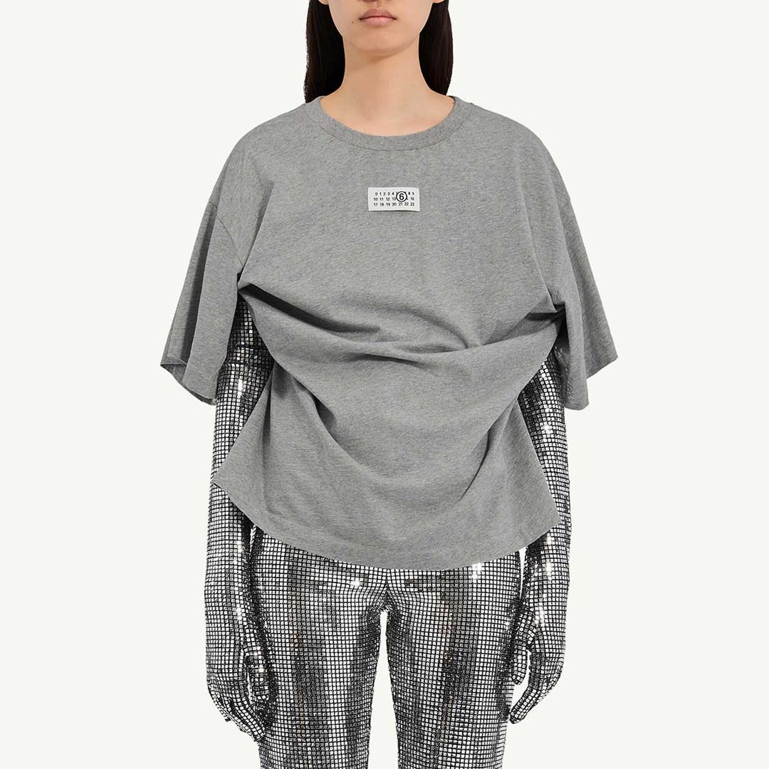 Cotton T-shirt with gloves