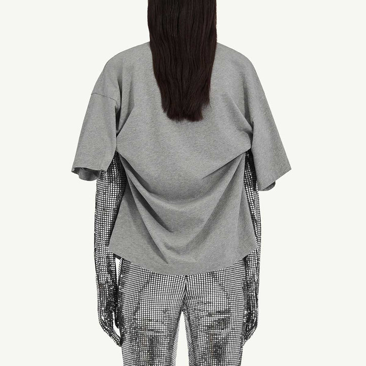 Cotton T-shirt with gloves