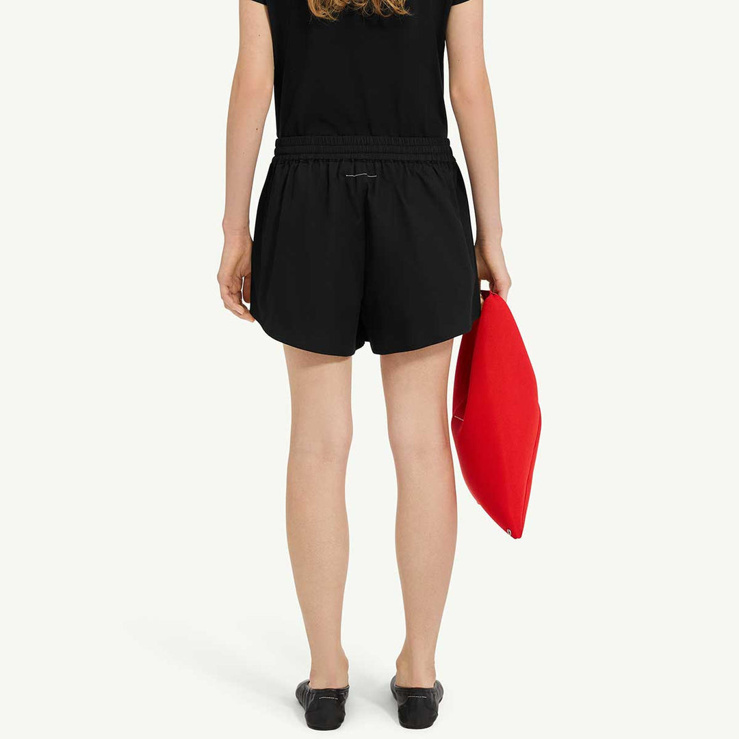 Cotton poplin shorts