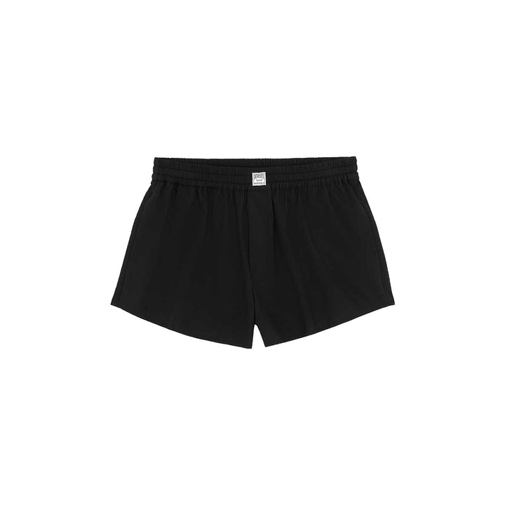 Cotton poplin shorts