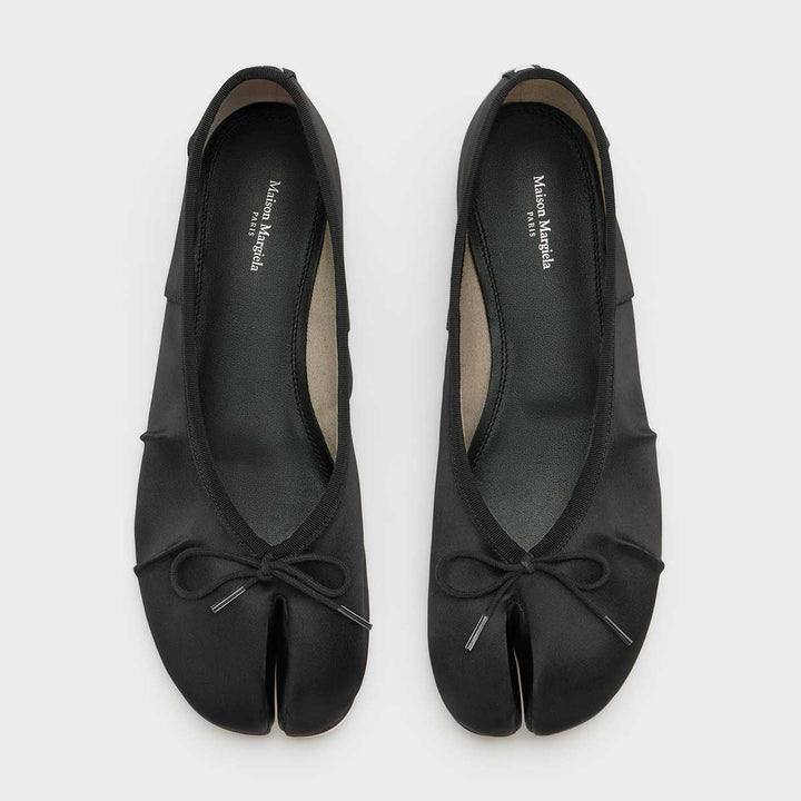 「タビ」サテンバレエシューズ