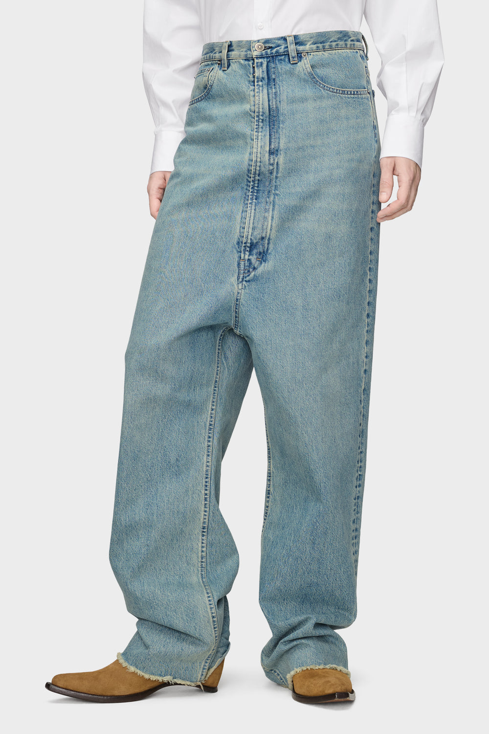 Maison Margiela - ドロップライズ デニムジーンズ