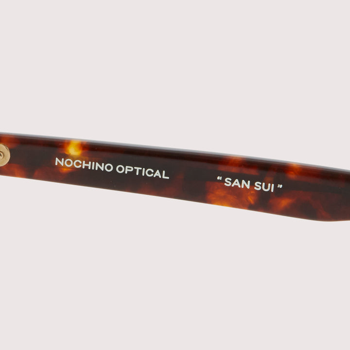 NOCHINO OPTICAL - SANSUI #5. CITRON & AMBER × L.SMOKE GREEN