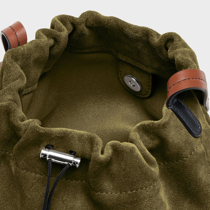 ドローストリング クロスボディ バケット