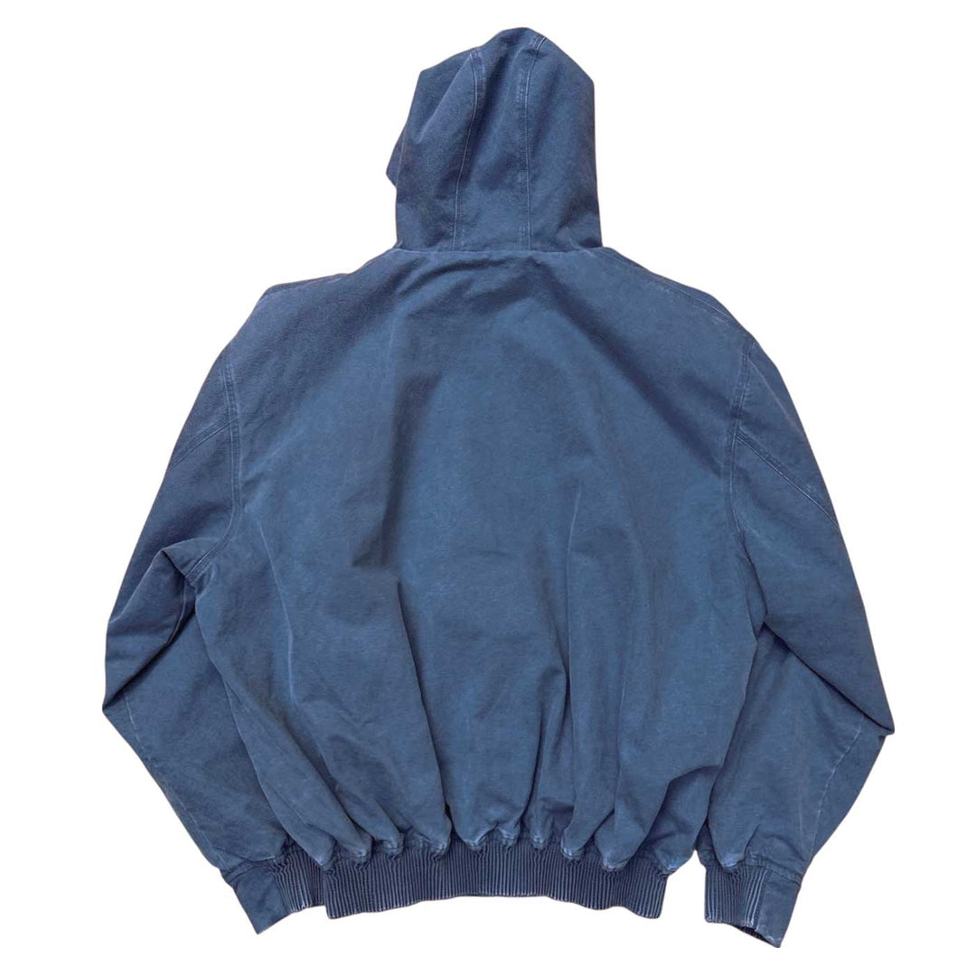 GARMENT DYE WASHED CANVAS JACKET