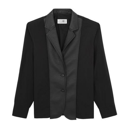 コットンポプリンハイブリッドシャツジャケット