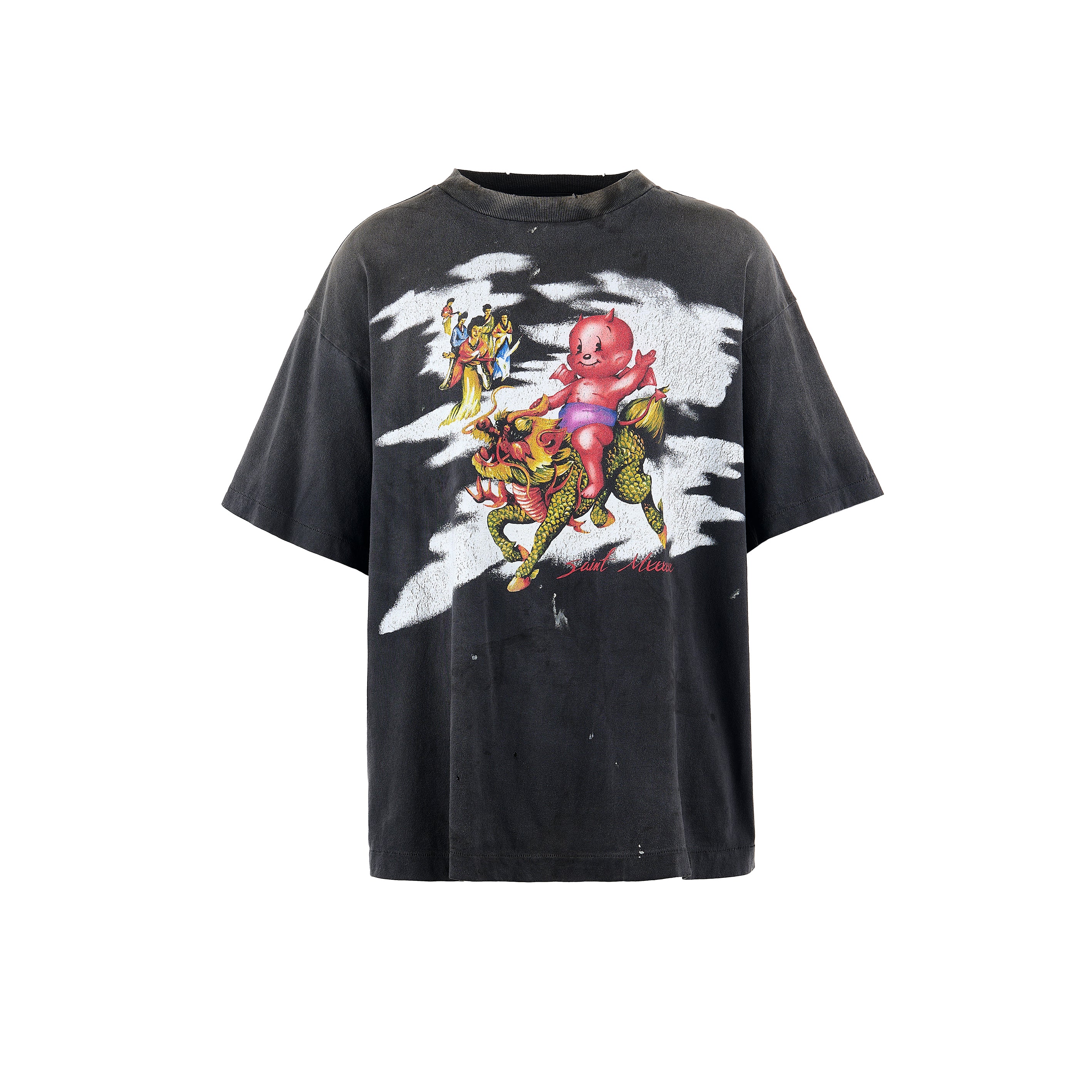 SAINT Mxxxxxx セントマイケル　tee SW_SS TEE/SAINT CLAN | SAINT Mxxxxxx(セント マイケル