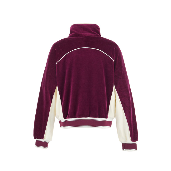 LM_TRACK JACKET/VELOUR