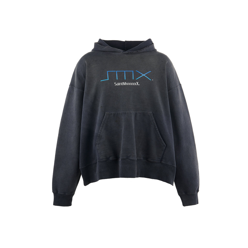 ©️SAINT Mxxxxxx セントマイケル　プルパーカー　サイズL SAINT Mxxxxxx(セントマイケル) | HOODIE/SMX パーカー