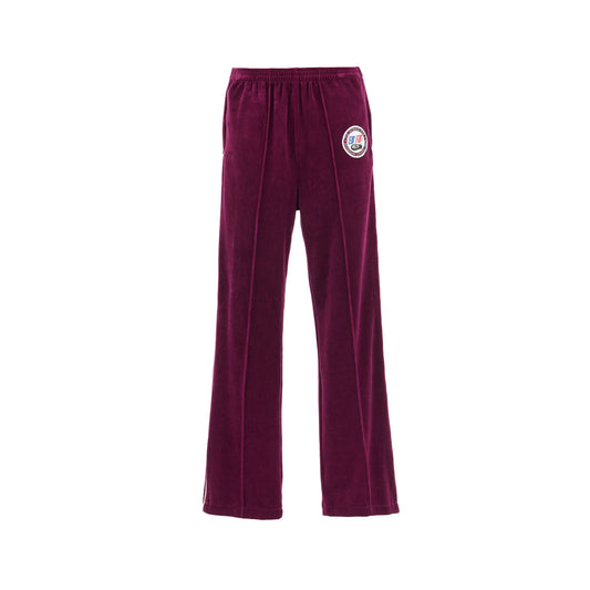 LM_TRACK PANTS/VELOUR