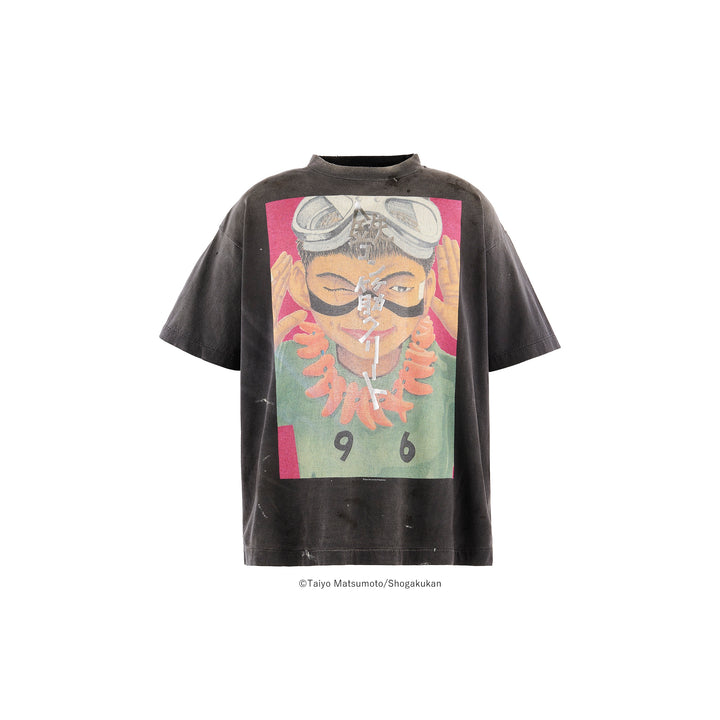 鉄コン筋クリート_SS T-SHIRT/KURO