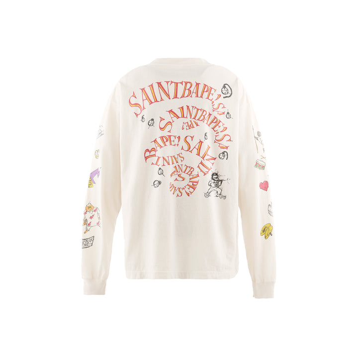 BAPE_LS T-SHIRT/RUNNING