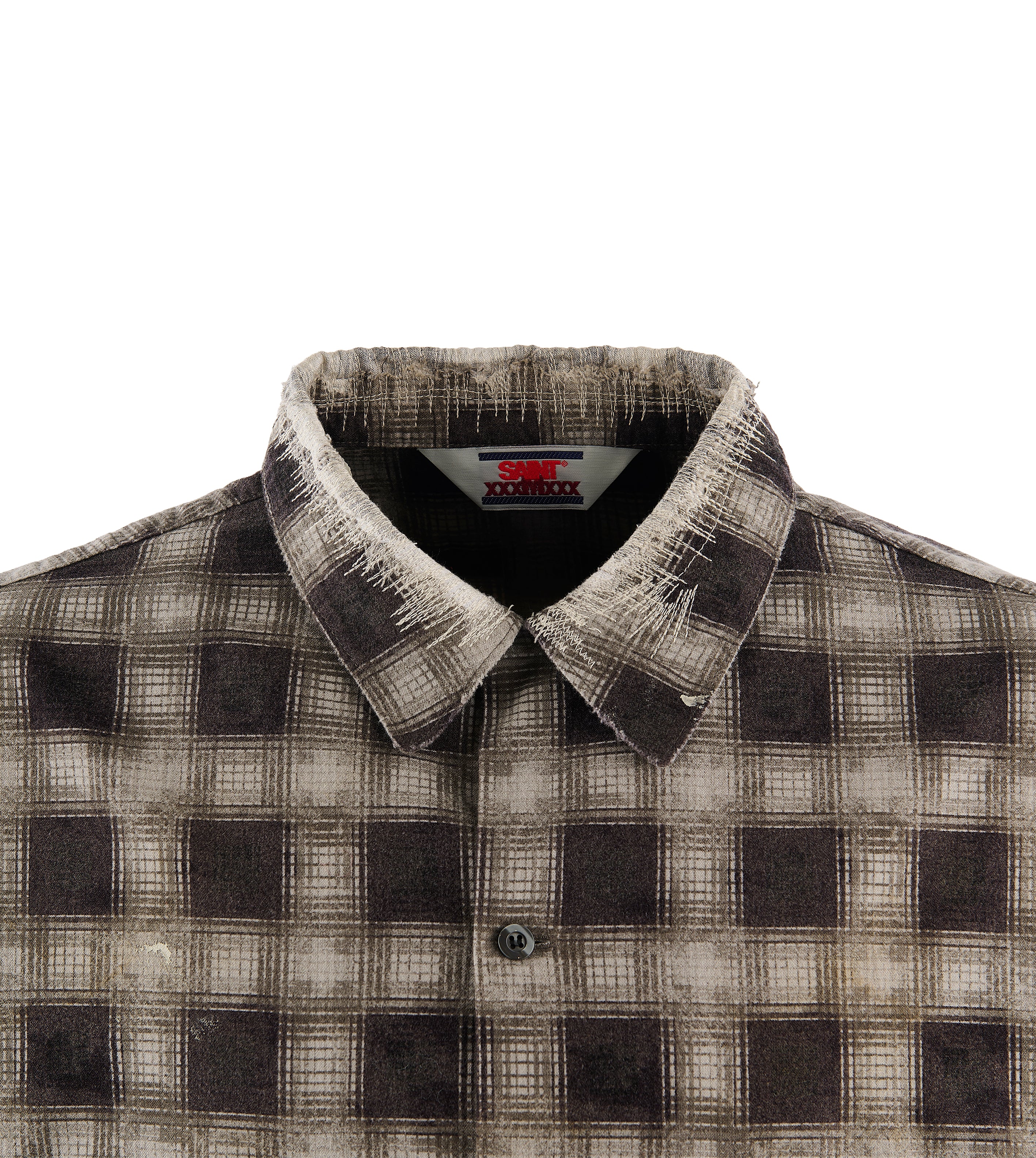 SAINT Mxxxxxx | PRINT CHECK SHIRT – Why are you here?