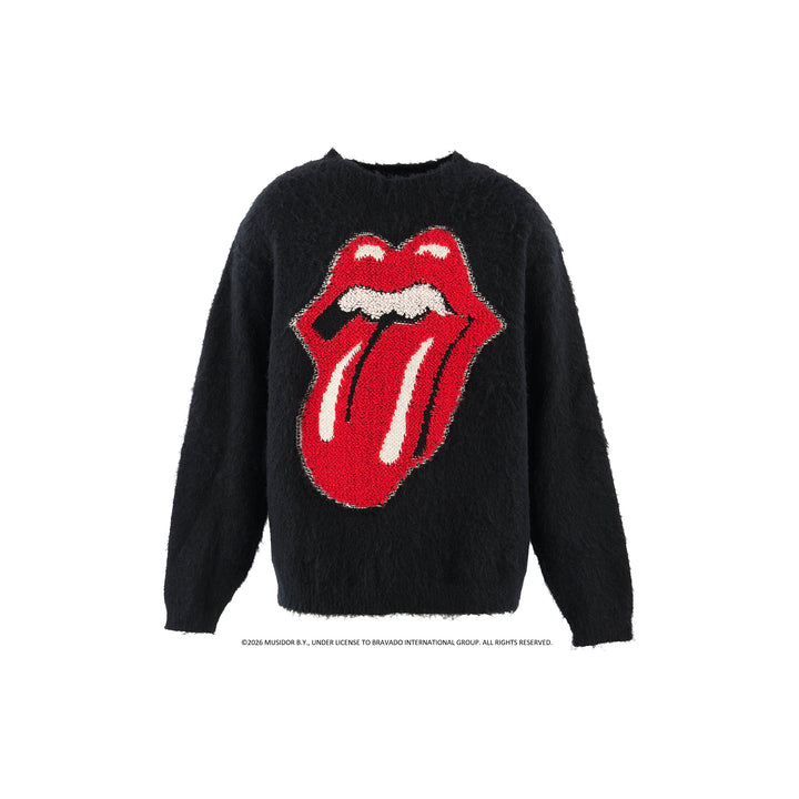 TRS_CRWN KNIT/LIPS&TOHGUE