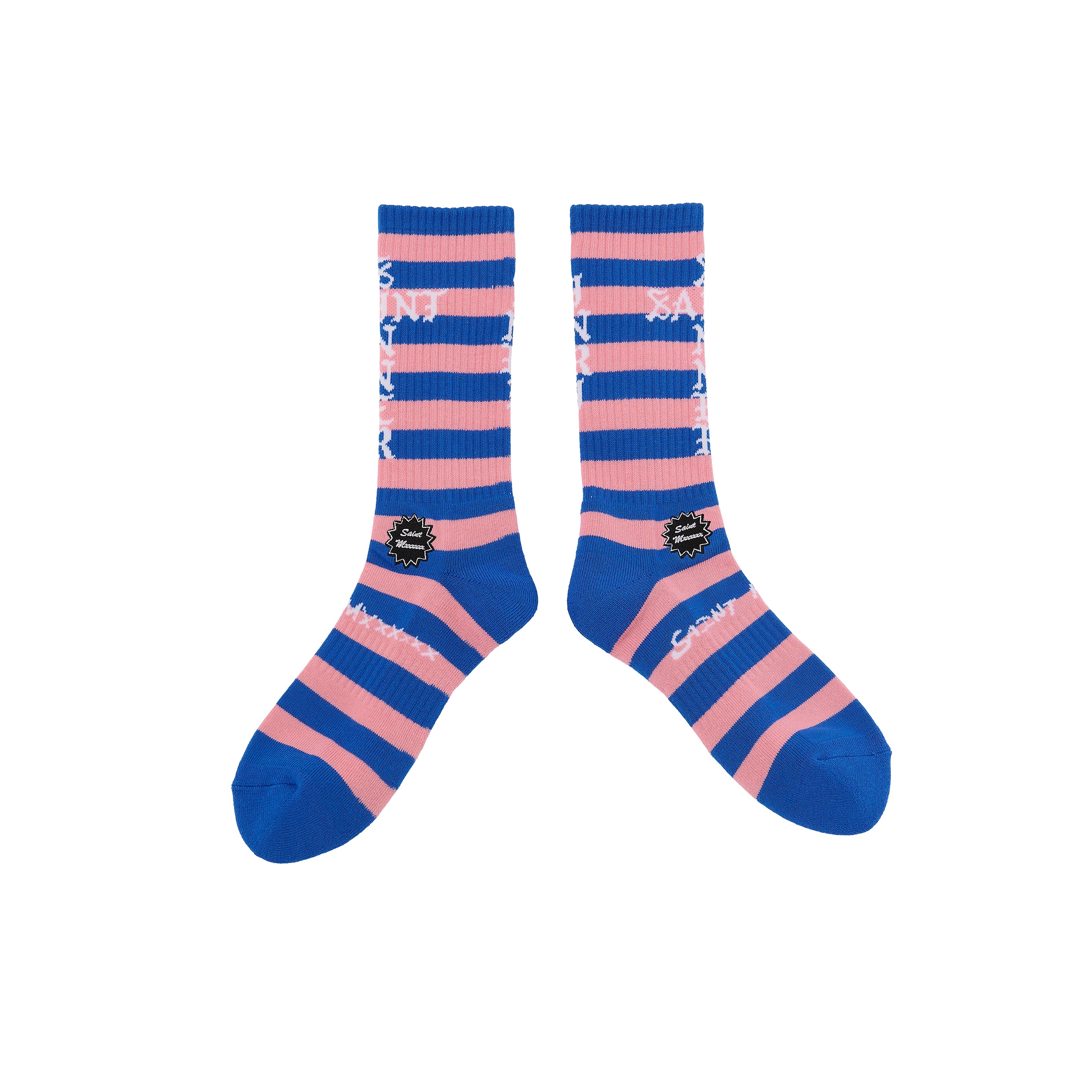 CHUCK&OAK.34様　ロング丈　75周年バスケソックス SAINT Mxxxxxx(セントマイケル) | SOCKS/BORDER ソックス