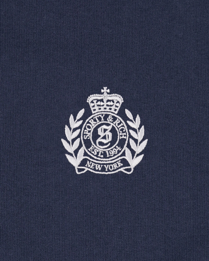 NY Crest Embroidered Gym Short