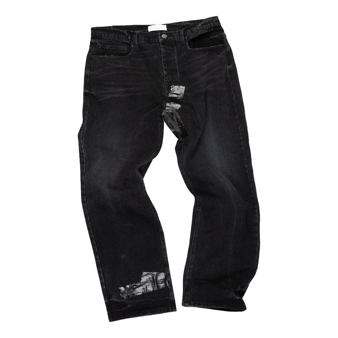 ALEXANDER DIGENOVA - STRAIGHT LEG DUCT TAPE JEANS