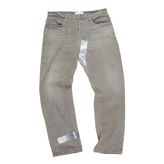 ALEXANDER DIGENOVA - STRAIGHT LEG DUCT TAPE JEANS