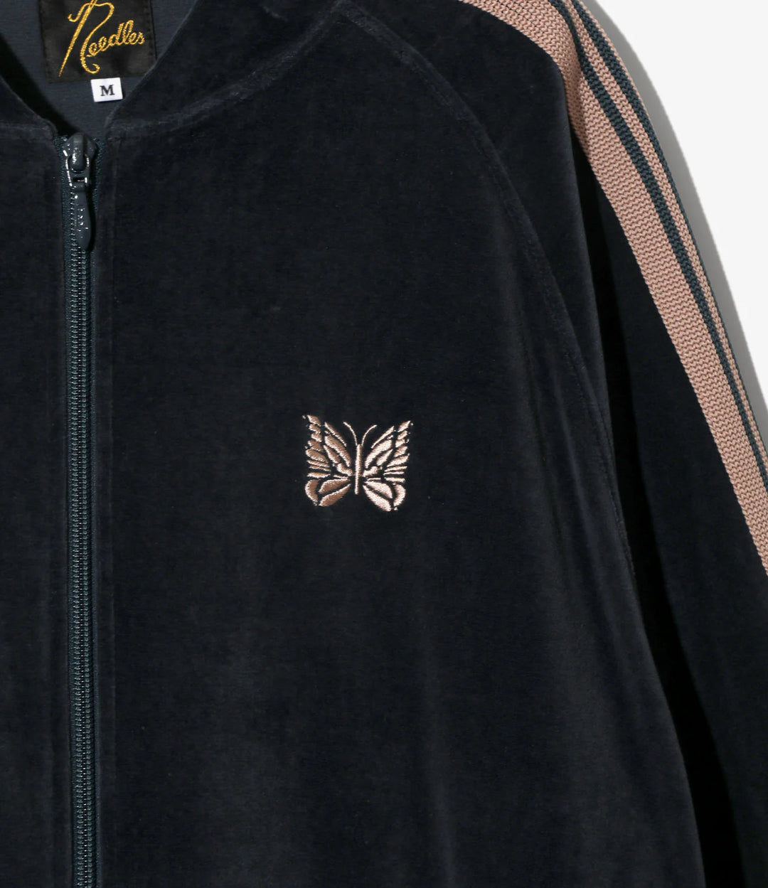 Rib Collar Track Jacket - C/PE Velour | Why are you here?